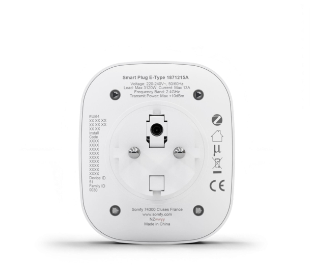 Somfy Gniazdo zigbee typ E - 1332530 - zdjęcie 3